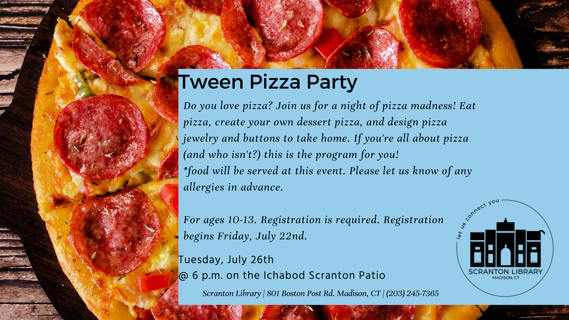 tween pizza party