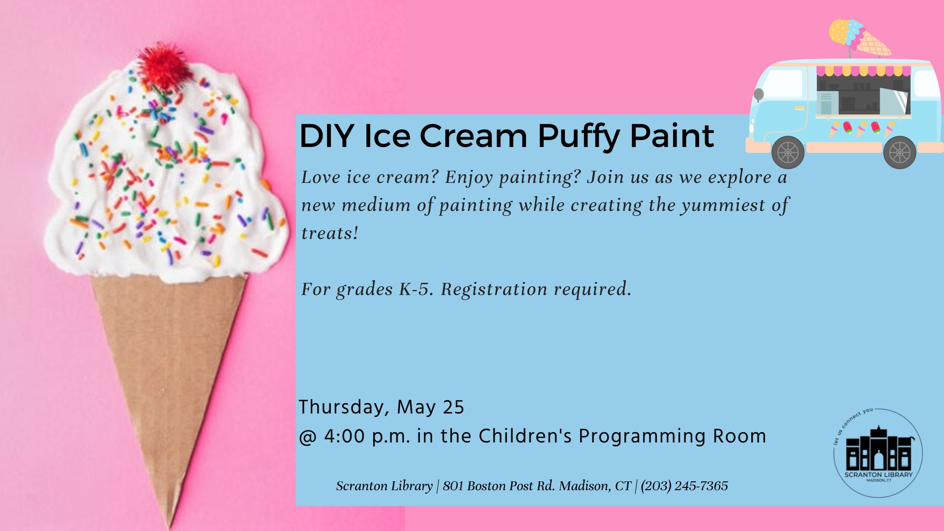 DIY Ice Cream Puffy Paint 