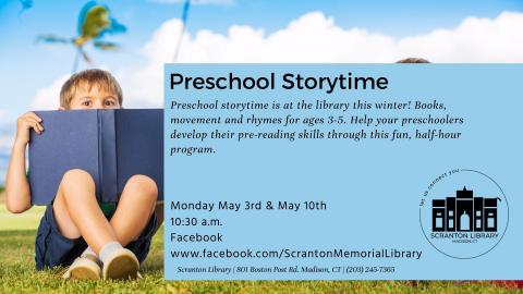 Preschool Storytime