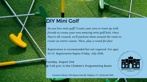 DIY Mini Golf