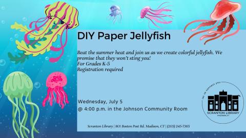 DIY Paper Jellyfish