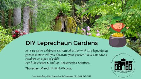 DIY Leprechaun Gardens