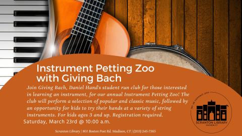 Instrument Petting Zoo