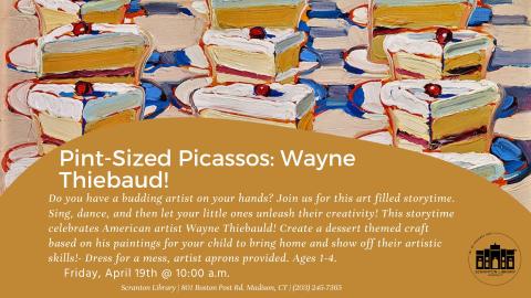 Pint Sized Picassos: Wayne Thiebaud!