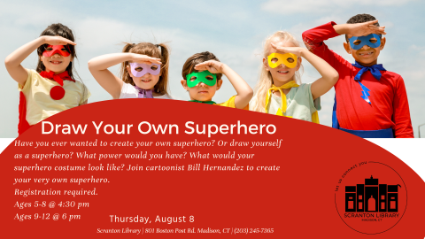 Draw Your Own Superhero