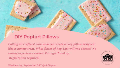 Pop Tart Pillows