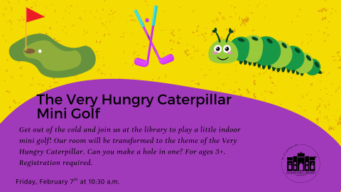 The Very Hungry Caterpillar Mini Golf