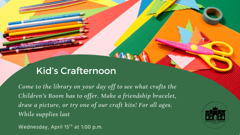 Kid's Crafternoon