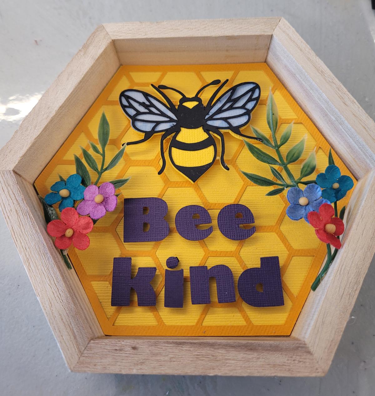 Bee Shadow Box