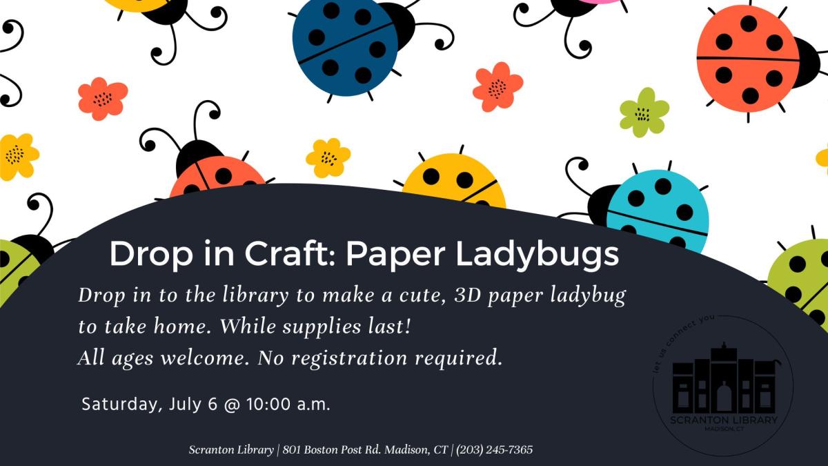 Paper Ladybug Craft