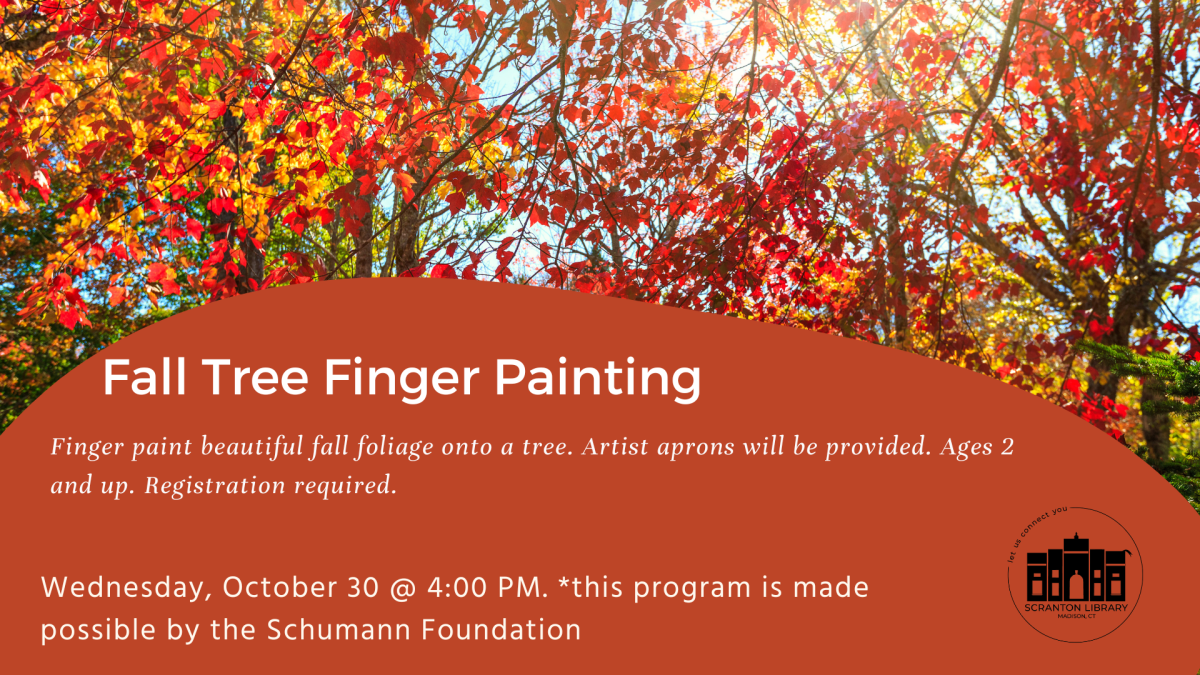 Fall Tree Finger Painting