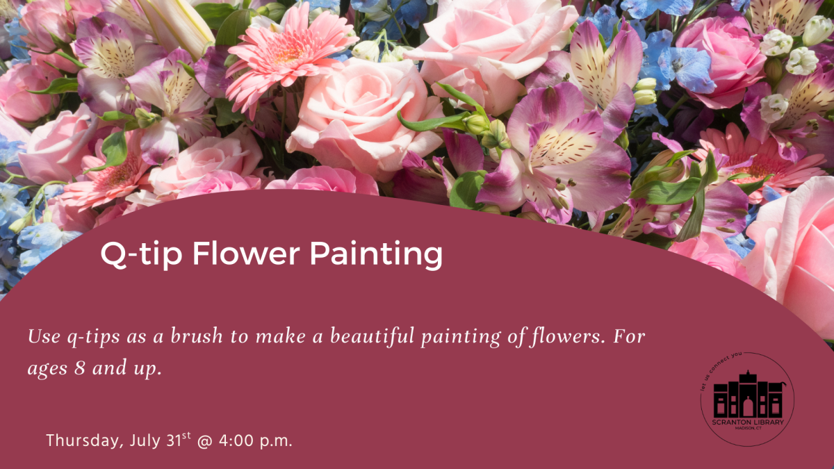 Q-tip Flower Painting