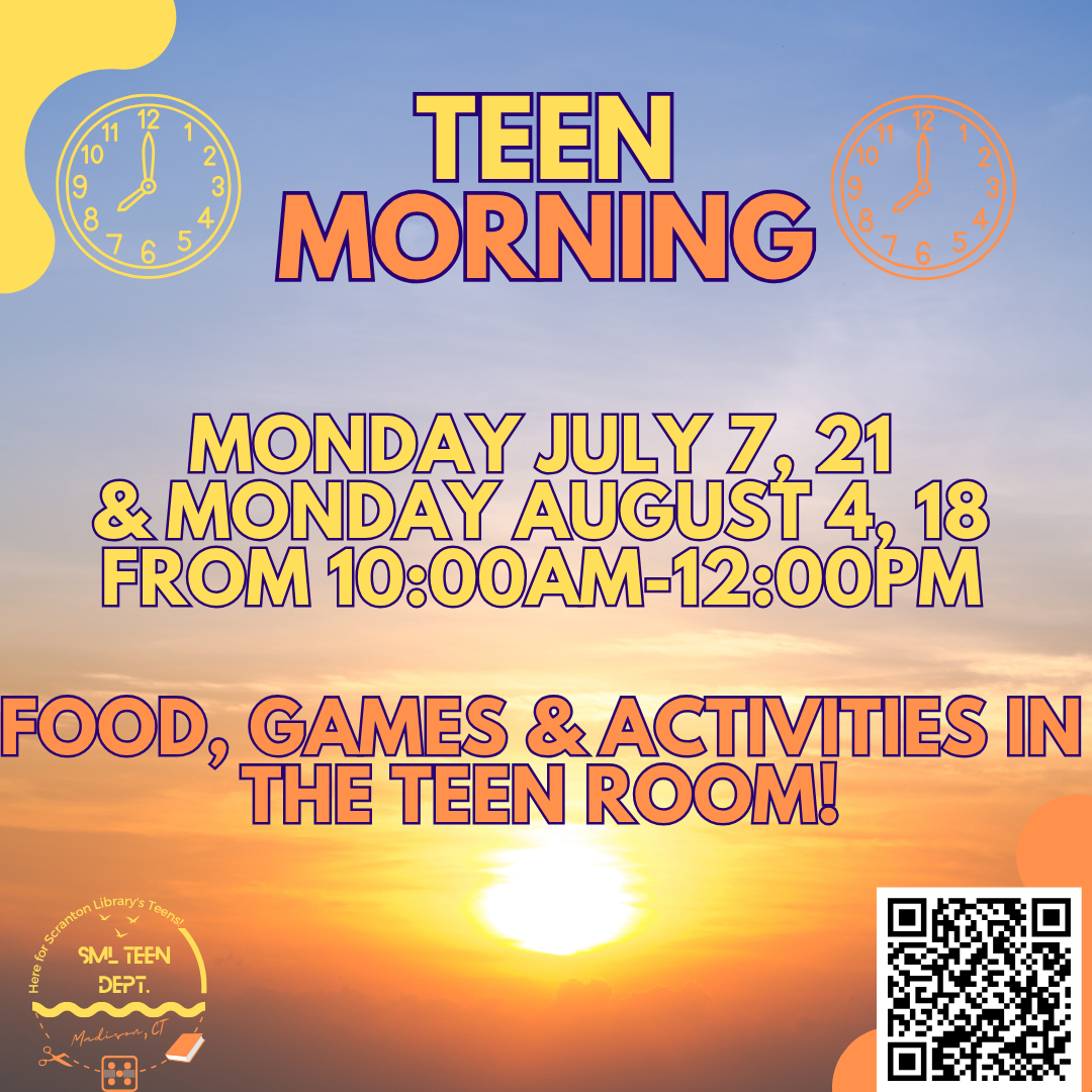 Teen Morning (Every Other Morning Starting 7-4-25)